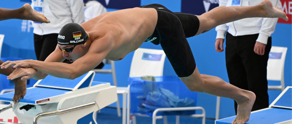 Josha Salchow schwimmt deutschen Rekord über 100m Freistil